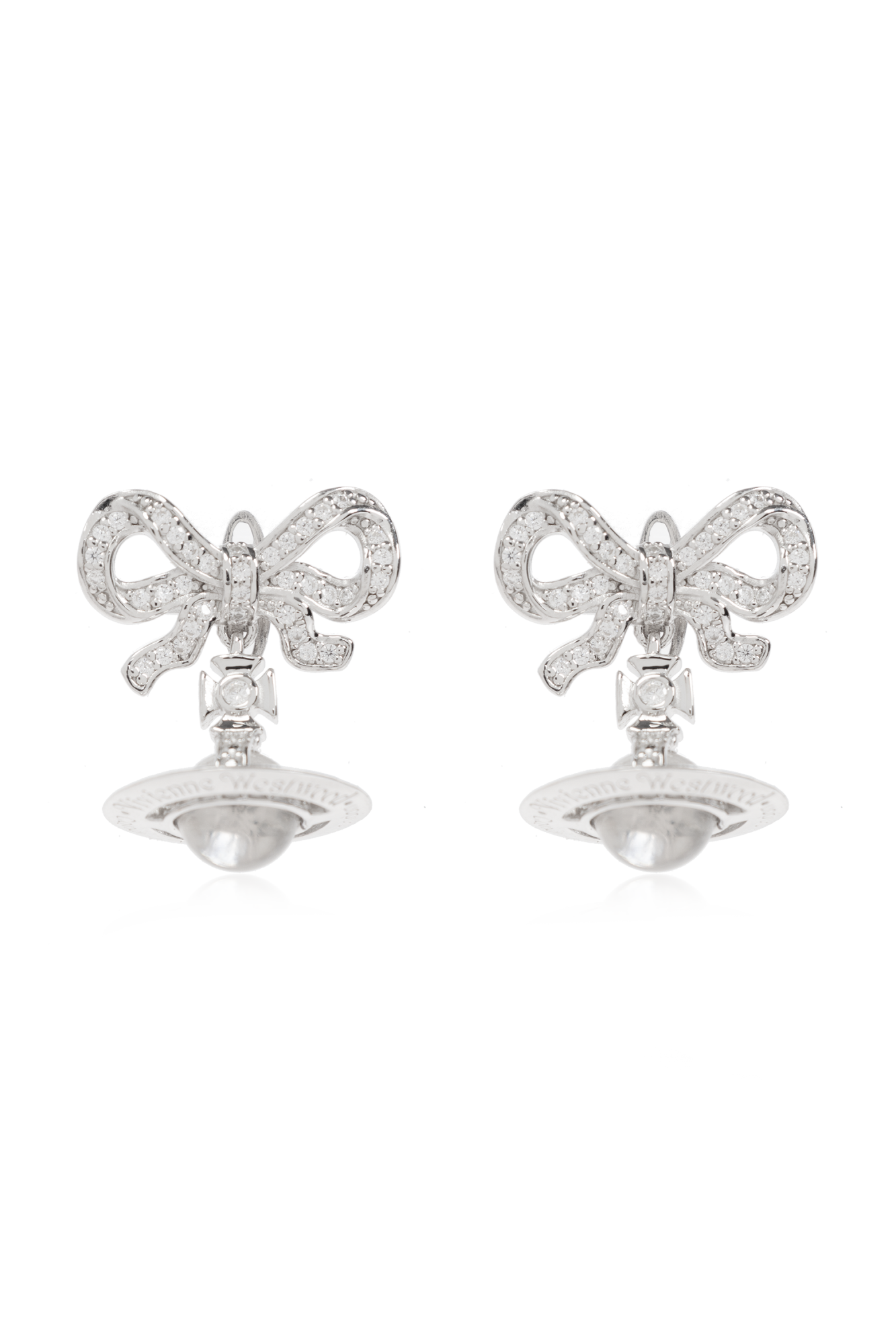 Vivienne Westwood Earrings in the shape of a logo with